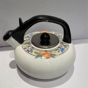 Mikasa garden harvest whistling kettle